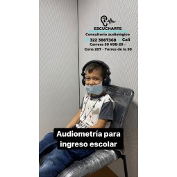 examen auditivo para niños